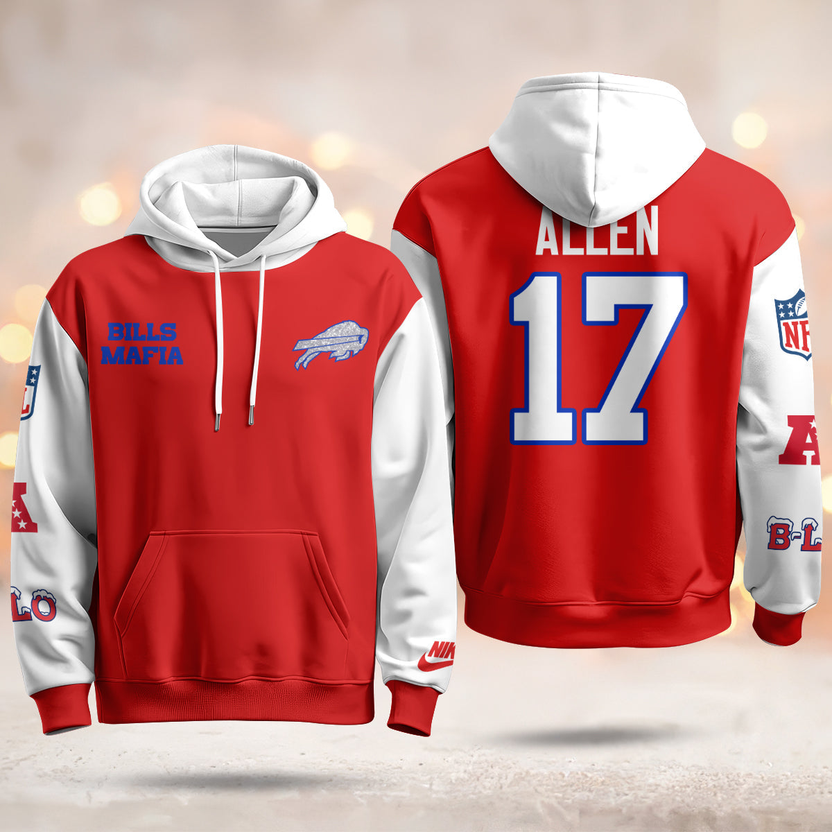 BUF 2025 Rivalries Hoodie - Printed