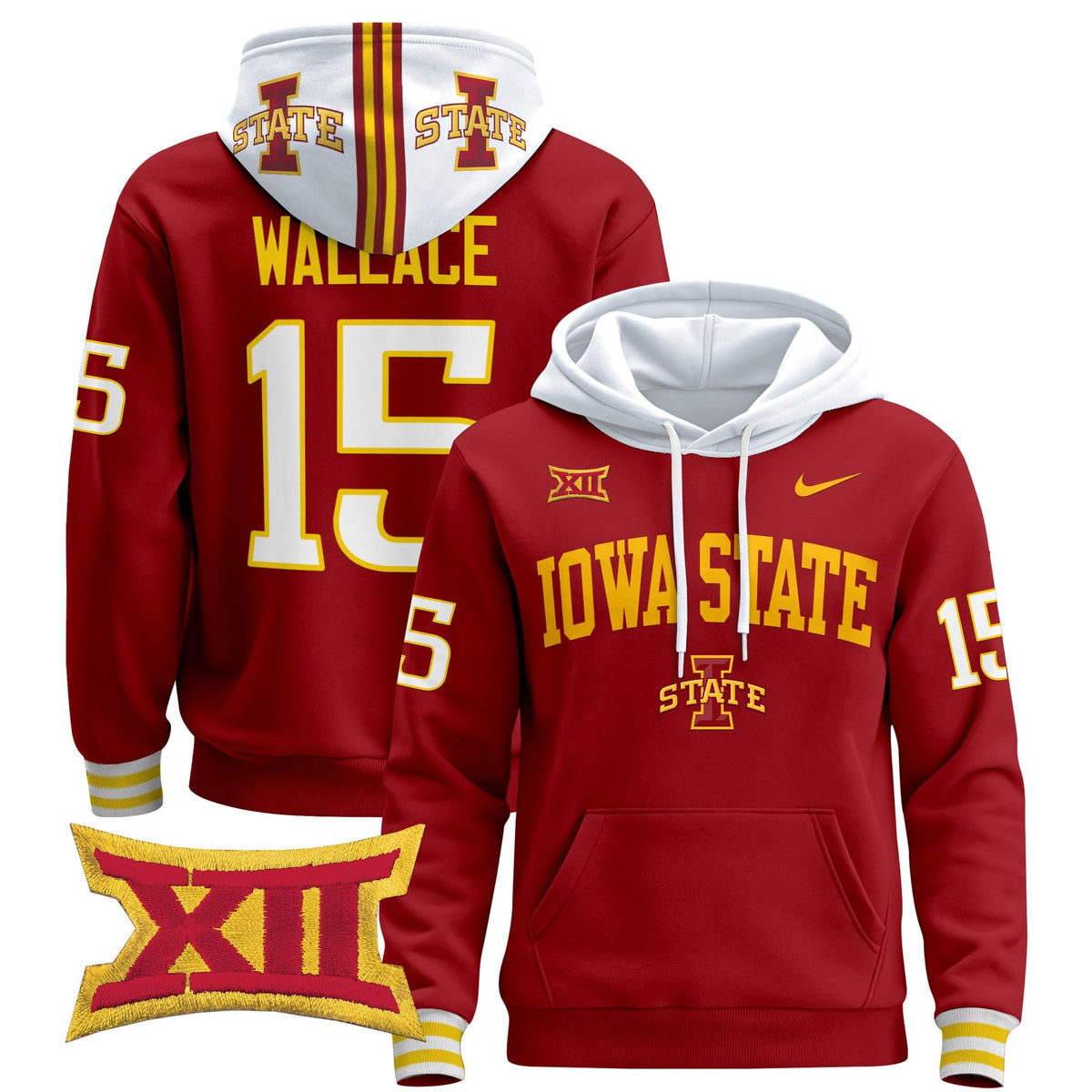 Iowa State Cyclones 2024 Pullover Hoodie V2