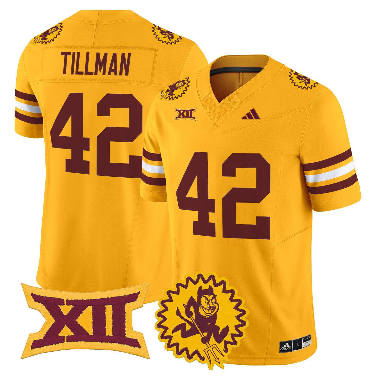 Arizona State Sun Devils 1975 Throwback Vapor Limited Jersey - All Stitched