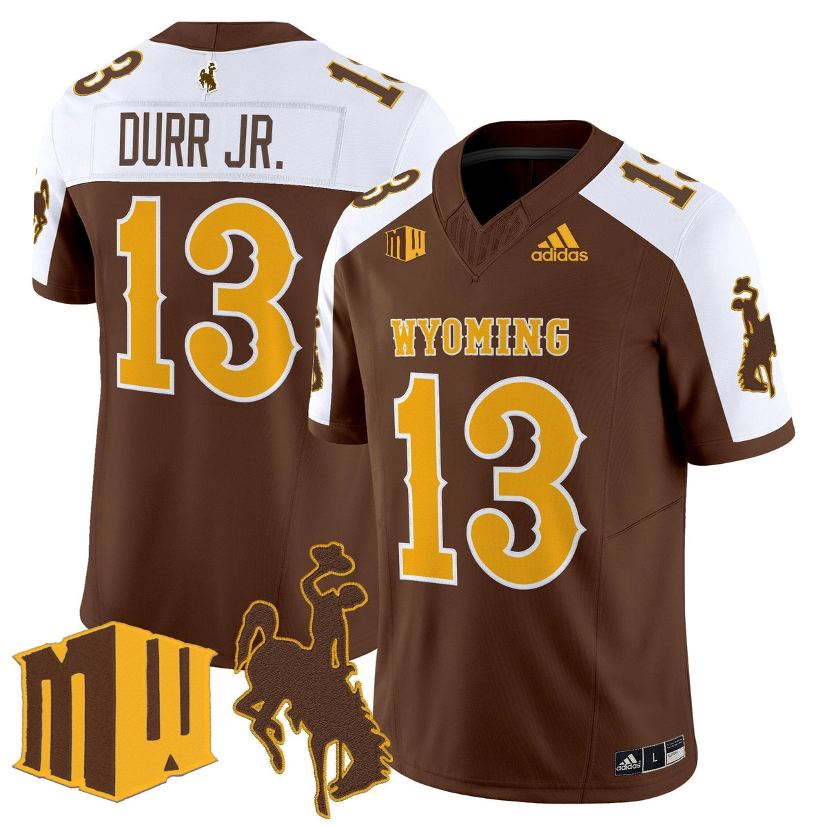 Wyoming Cowboys 2025 Vapor Limited Jersey - All Stitched