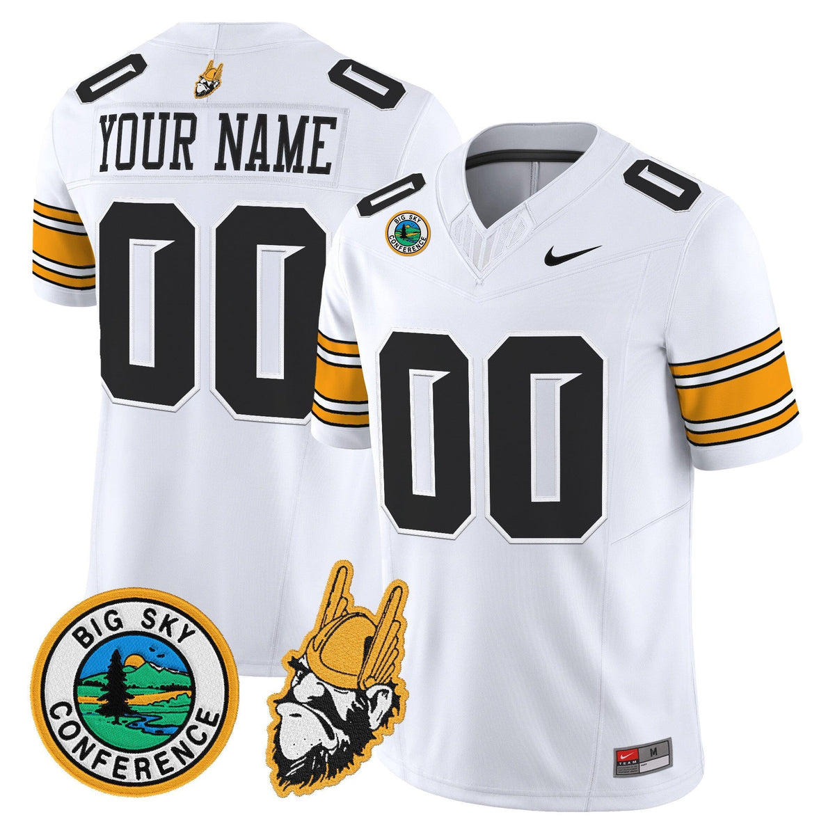 Idaho Vandals 1975 Throwback Vapor Limited Custom Jersey - All Stitched