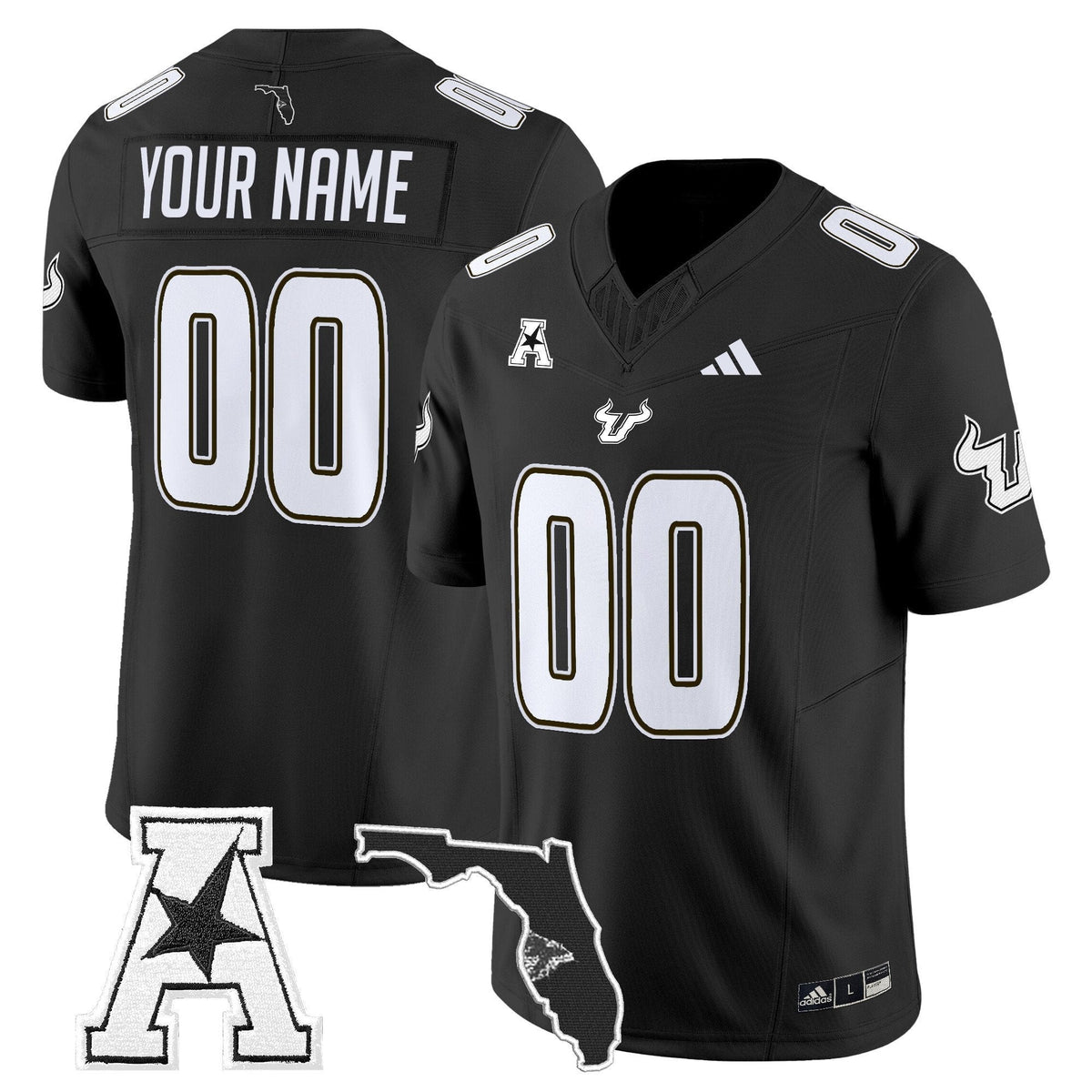 South Florida Bulls 2025 Vapor Limited Custom Jersey - All Stitched