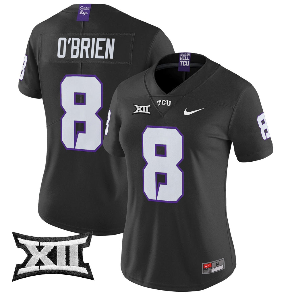 Women's TCU Horned Frogs 2024 Vapor Limited Jersey - All stitched