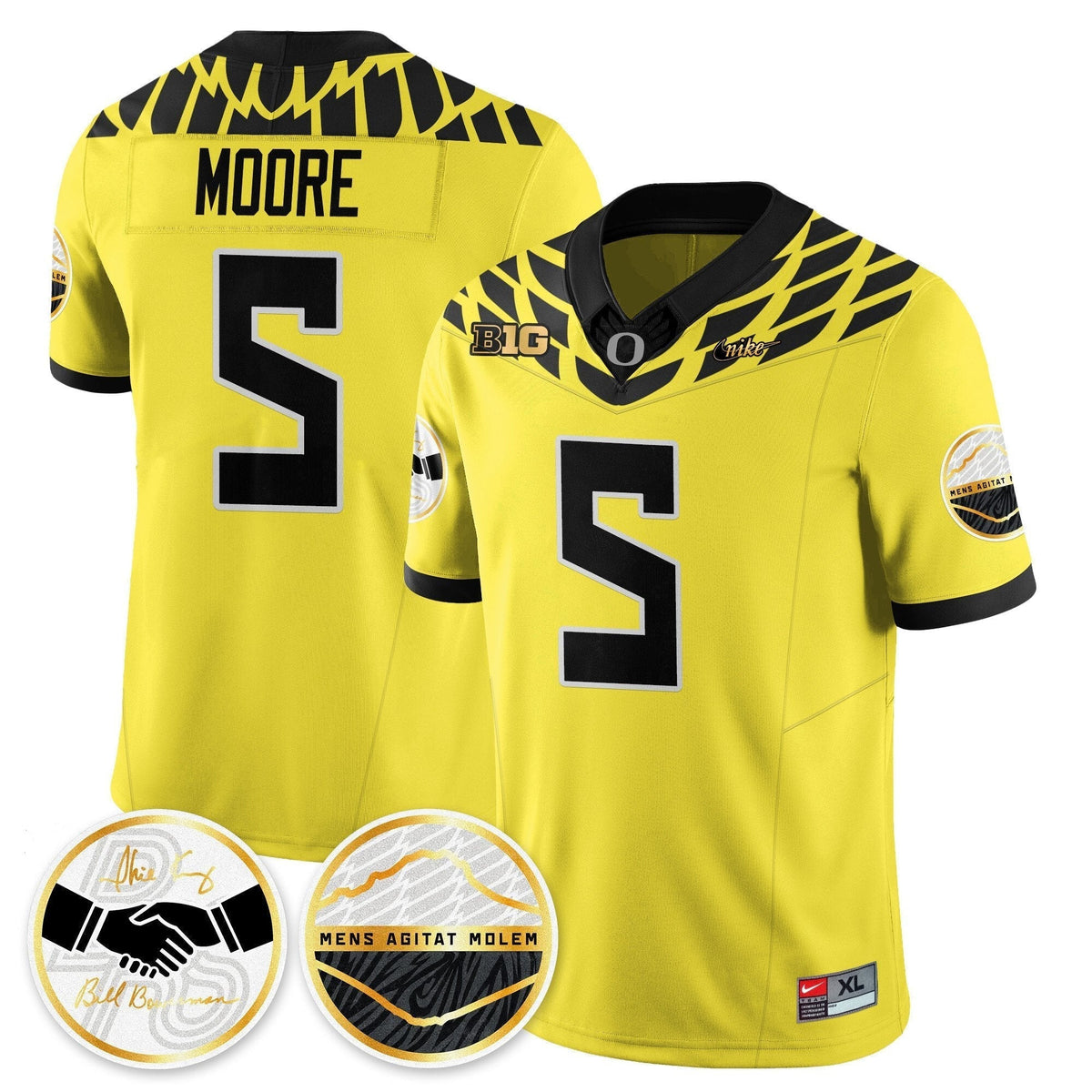 Oregon Ducks 2025 "Shoe Duck" Jersey - All Stitched