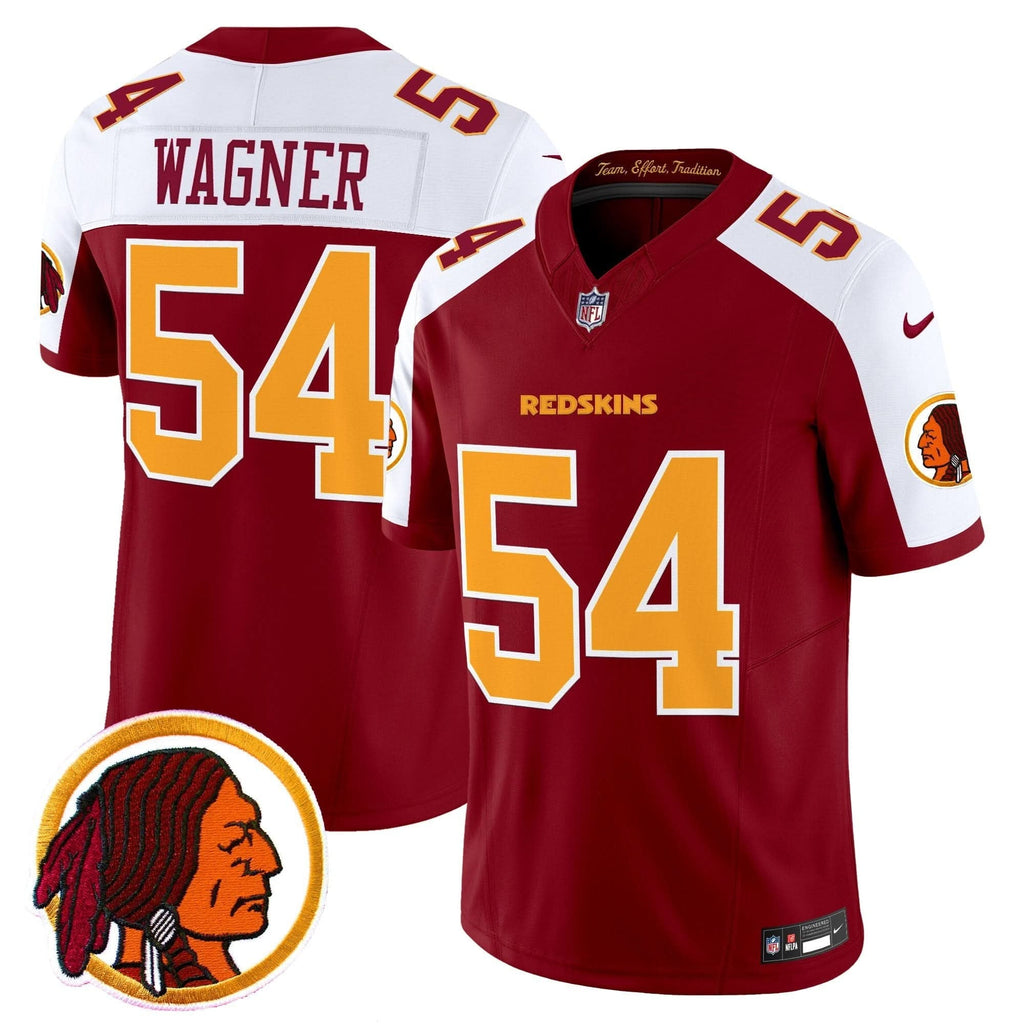 Washington Redskins Throwback Vapor Limited Jersey V2 - All Stitched