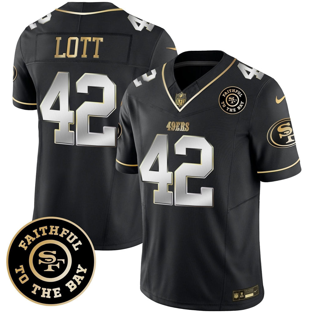 49ers Faithful To The Bay Patch Vapor Limited Jersey V6 - All Stitched