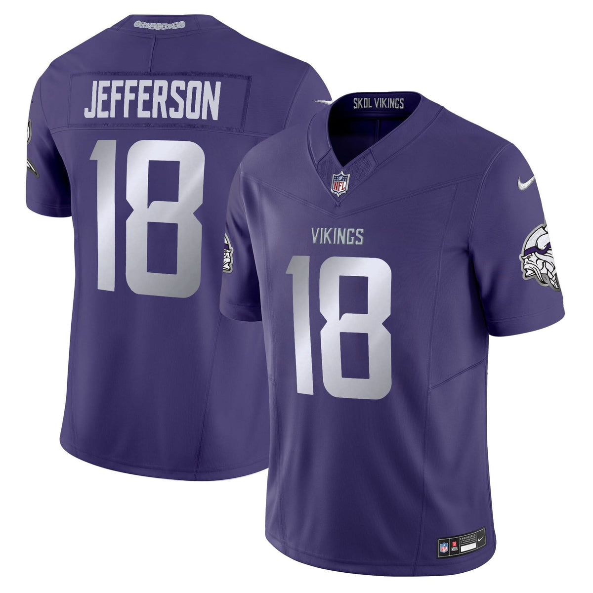 Minnesota Vikings 2024 Winter Warrior Vapor Limited Jersey - All Stitched