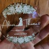 Personalized Wedding Ornament 2025: Elegant Glass Keepsake