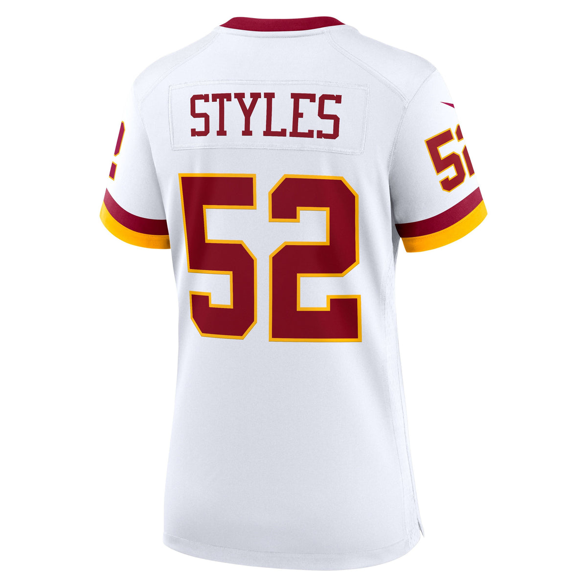 Women's Washington Commanders Sonny Styles Nike White Game Super Bowl Era Jersey
