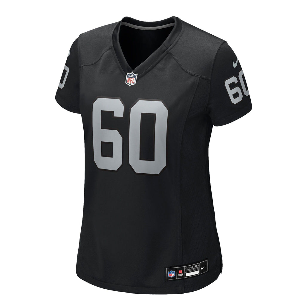 Women's Las Vegas Raiders Charles Grant Nike Black Team Game Jersey
