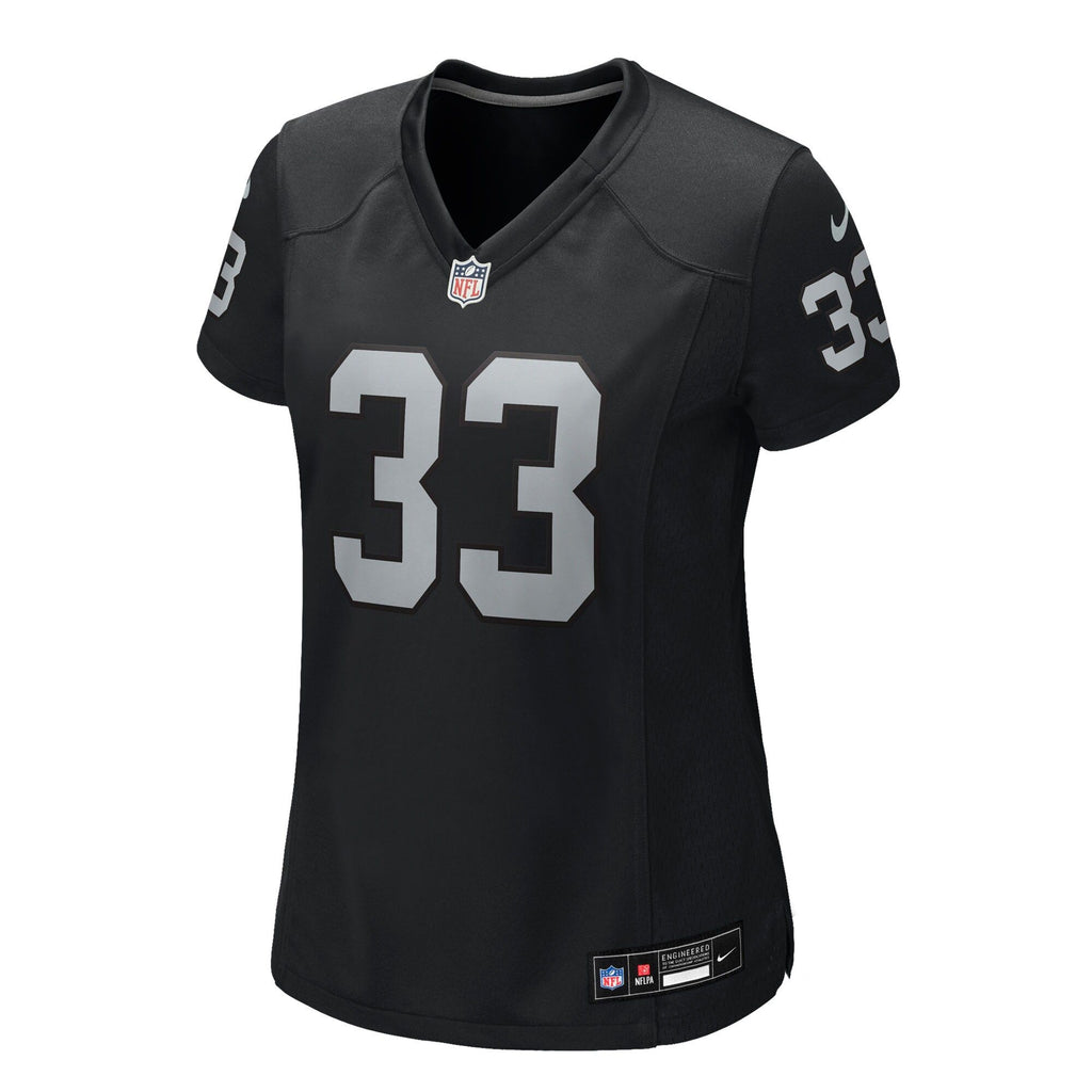 Women's Las Vegas Raiders Jamal Adams Nike Black Team Game Jersey