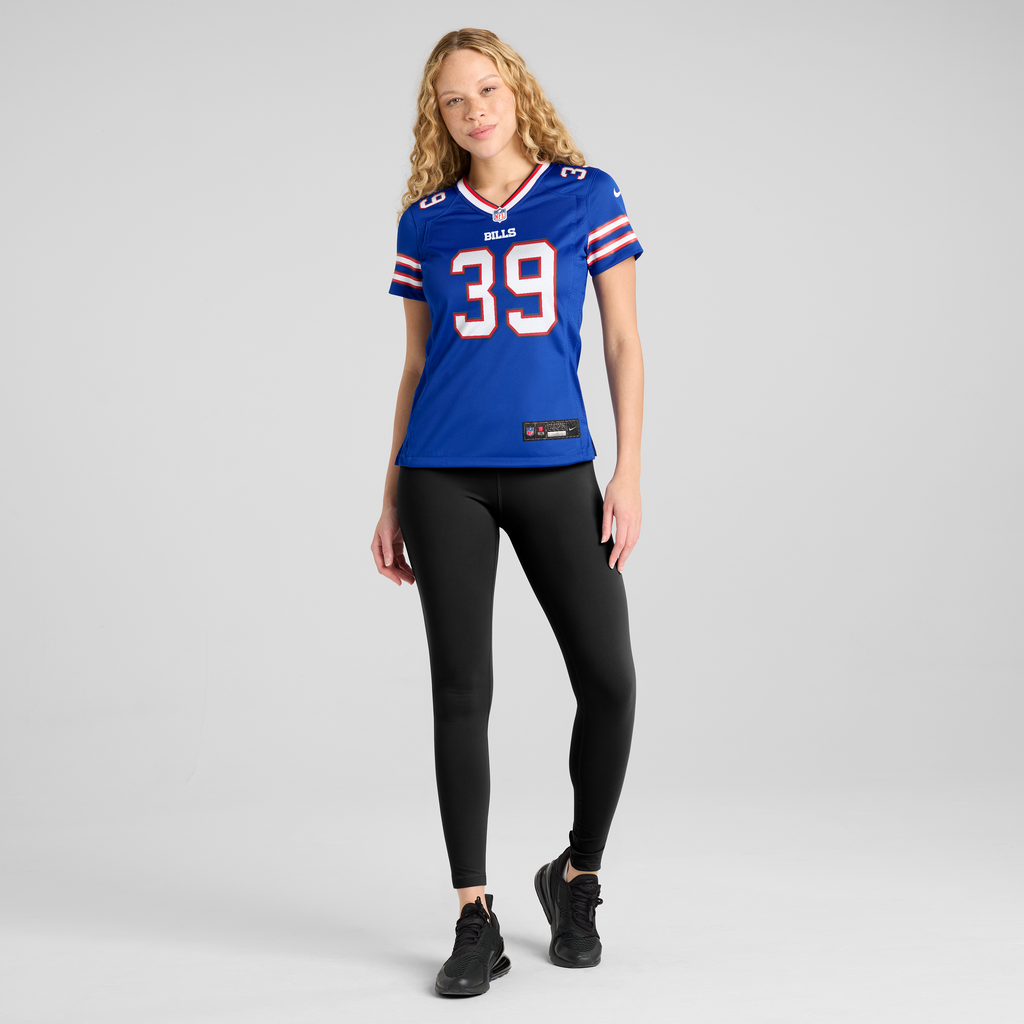 Women's Buffalo Bills Tommy Doman Nike Royal Team Game Jersey