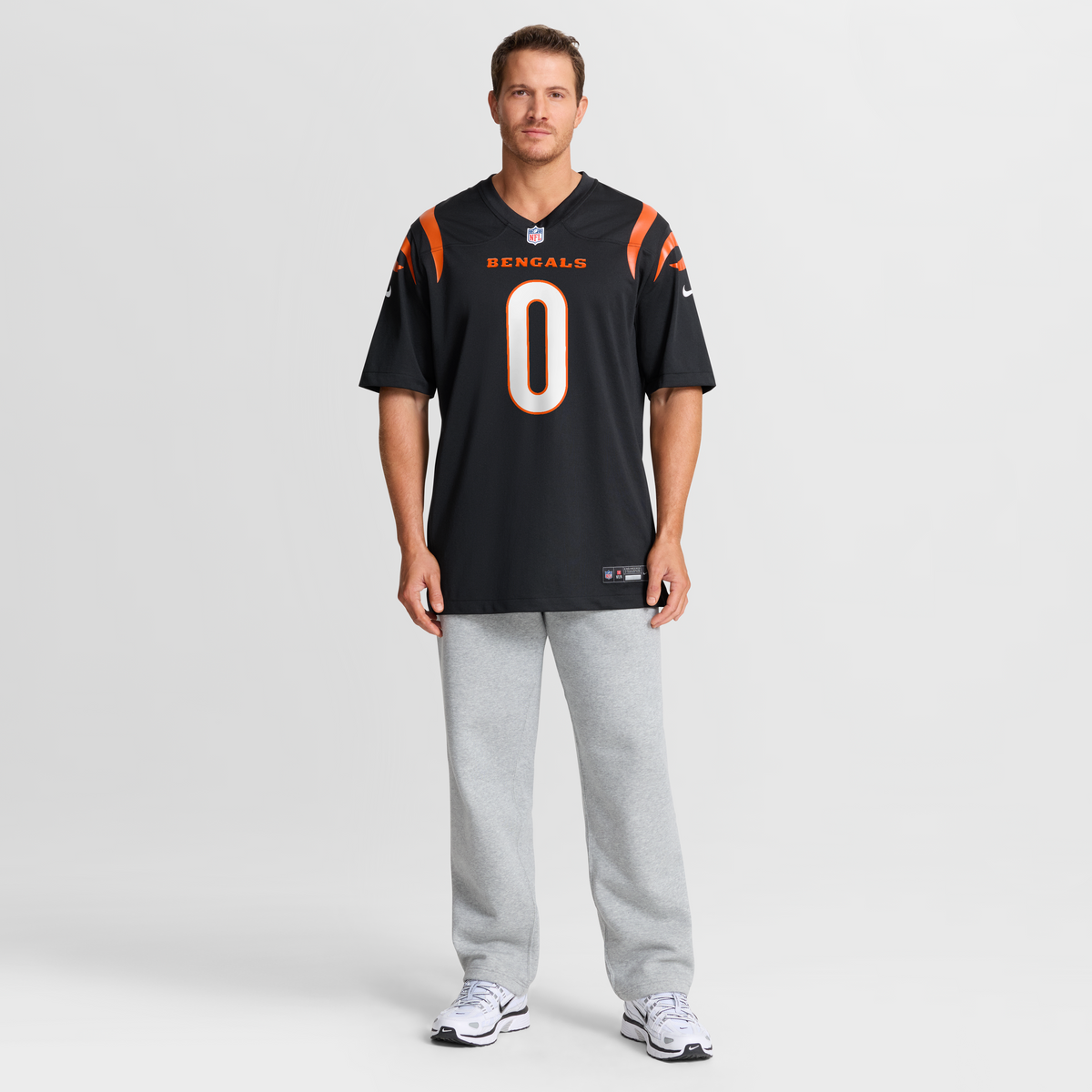 Men's Cincinnati Bengals Dj Turner Ii Nike Black Team Game Jersey