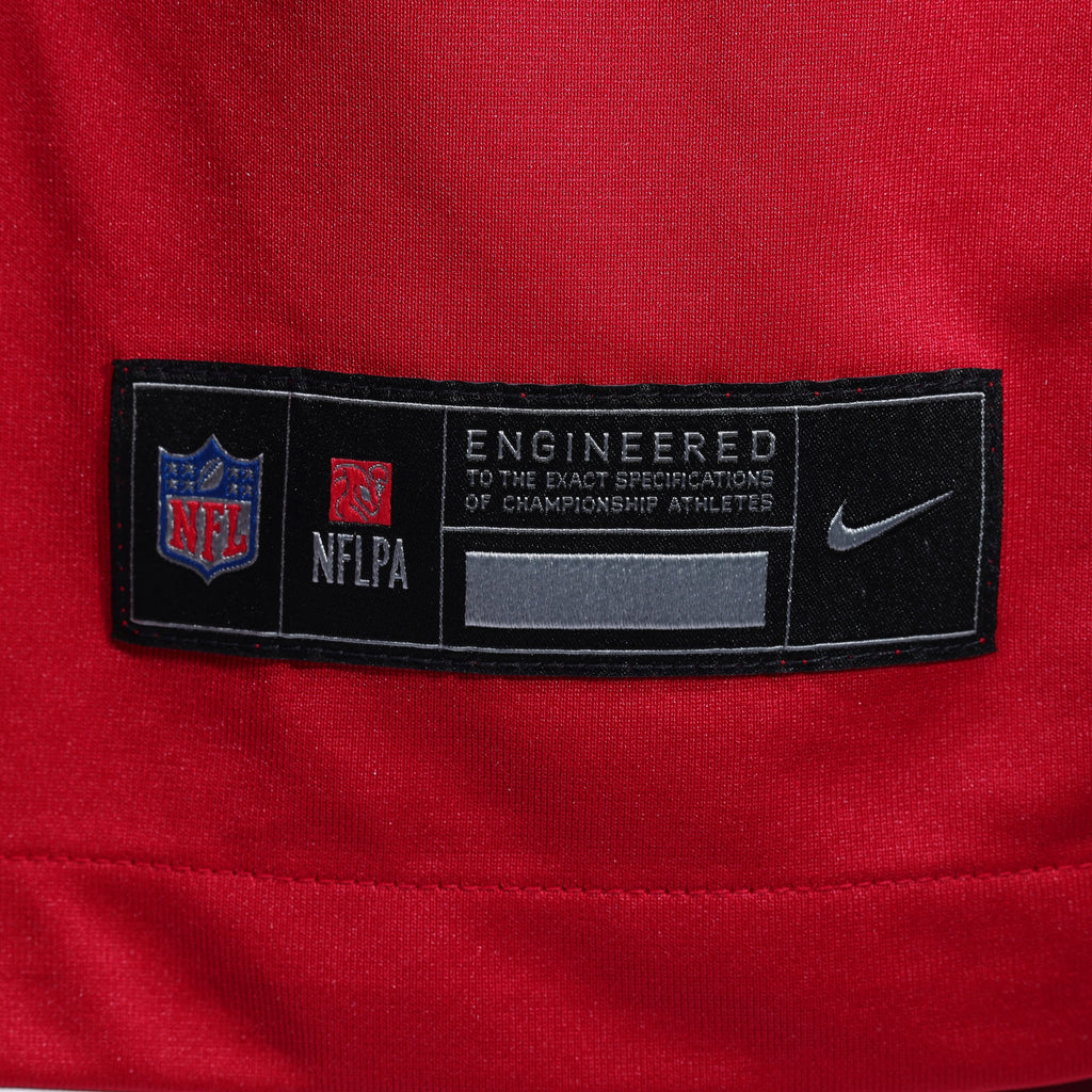 Men's San Francisco 49Ers Brock Purdy Nike Scarlet 80Th Anniversary Game Jersey