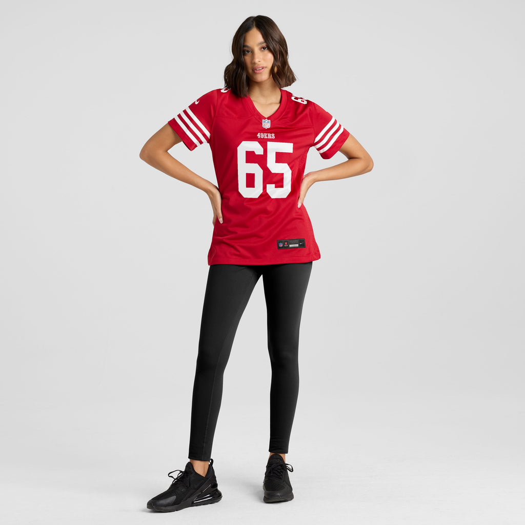 Women's San Francisco 49Ers Robert Jones Nike Scarlet Team Game Jersey