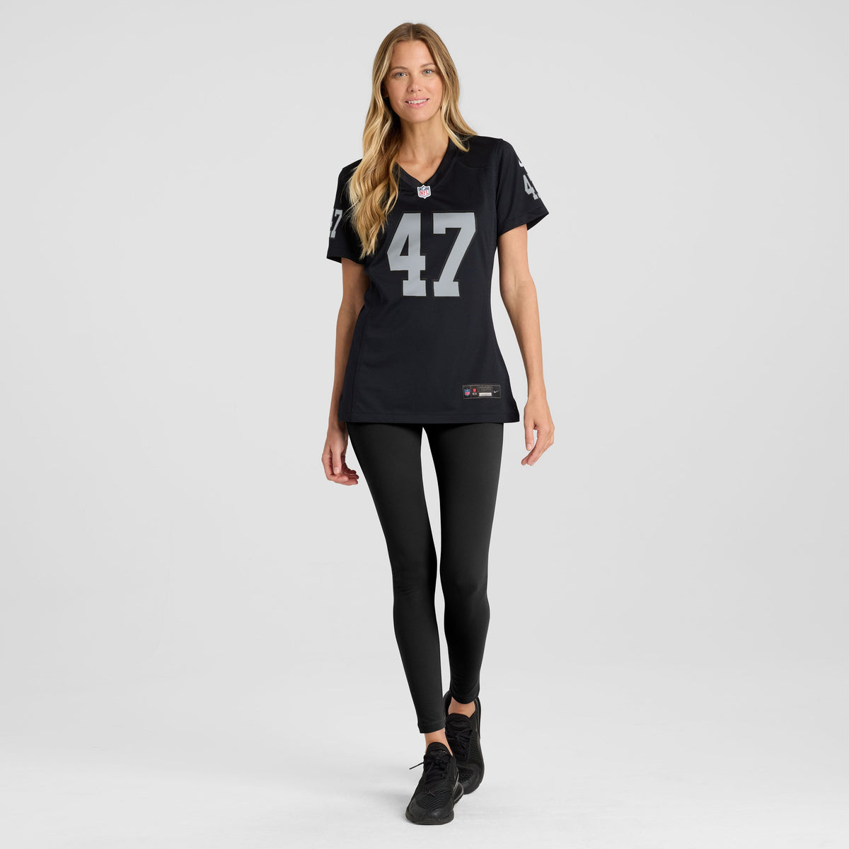 Women's Las Vegas Raiders Alex Ward Nike Black Team Game Jersey